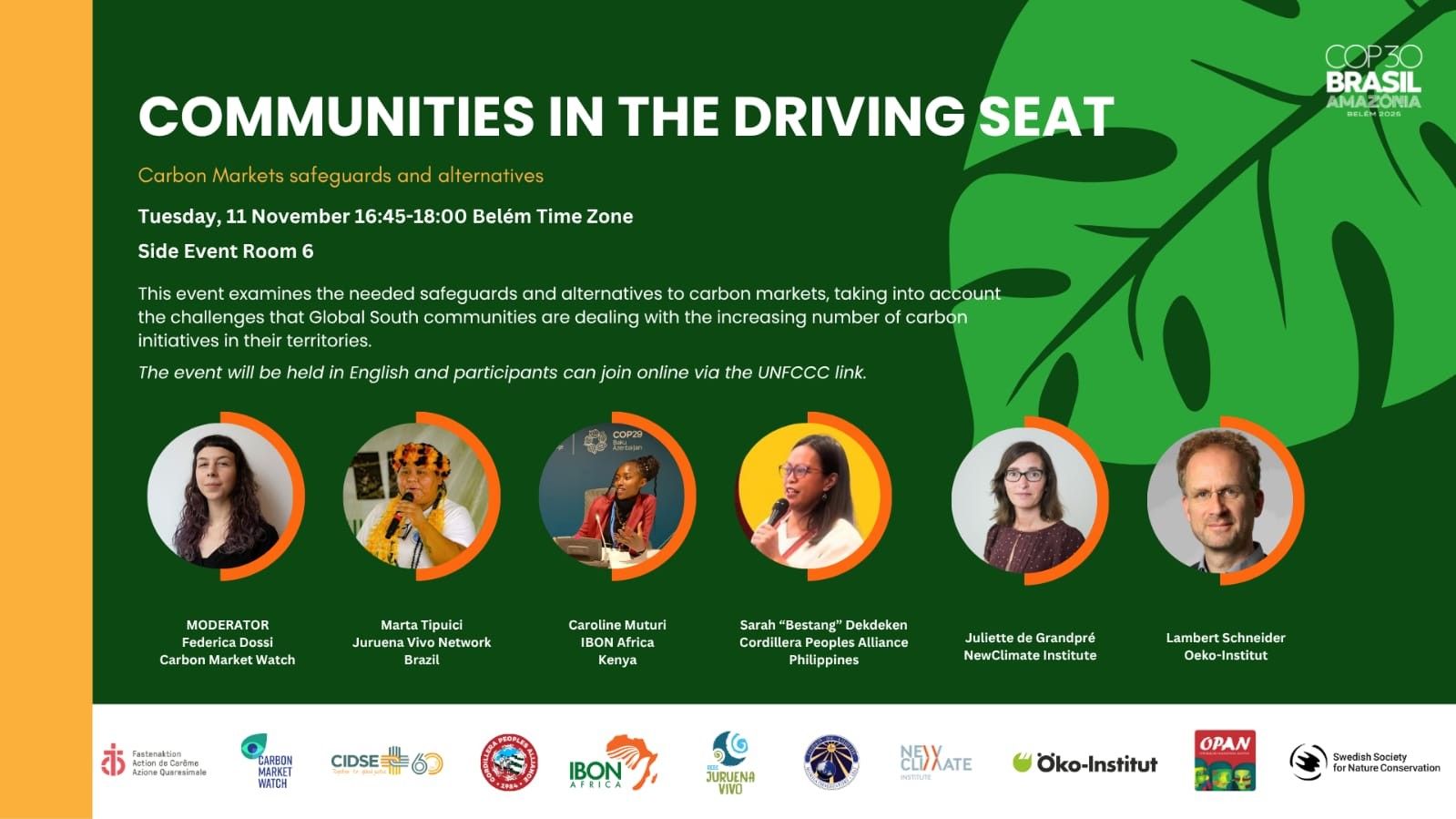 COP Side event Article 6