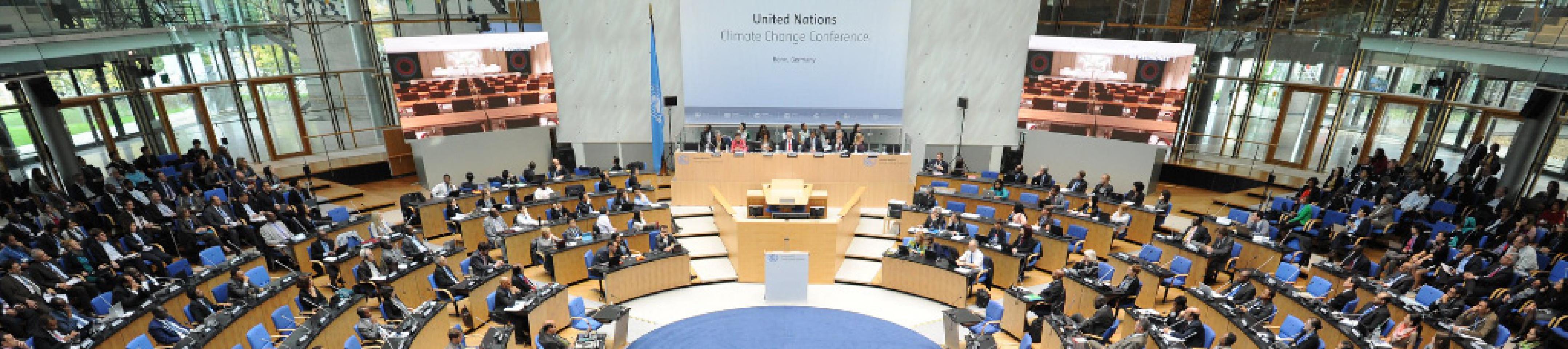 UNFCCC plenary room