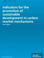 Cover_Indicators for the promotion of sustainable development in carbon market mechanisms