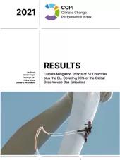 report cover, man working on wind turbine