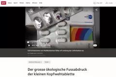 Press-  Der grosse ökologische Fussabdruck der kleinen Kopfwehtablette