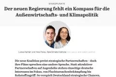presscorner_cover_Der neuen Regierung fehlt ein Kompass f&uuml;r die Au&szlig;enwirtschafts- und Klimapolitik