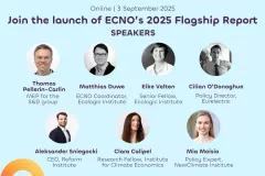 visual with the title of the event and list of speakers