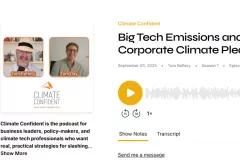 Climate Confident: Big Tech Emissions and the Truth About Corporate Climate Pledges