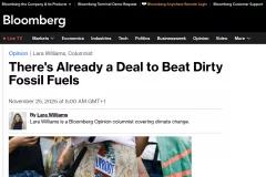 clipping Bloomberg COP30