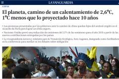 Clipping article La Vanguardia COP30