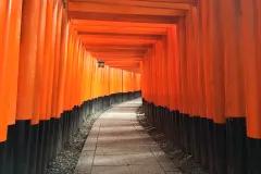 Japan pathway tunnel
