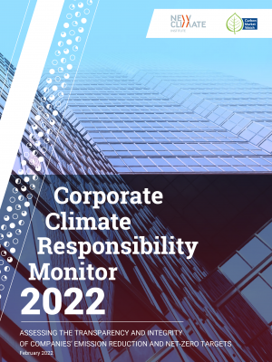 Corporate Climate Responsibility Monitor 2022