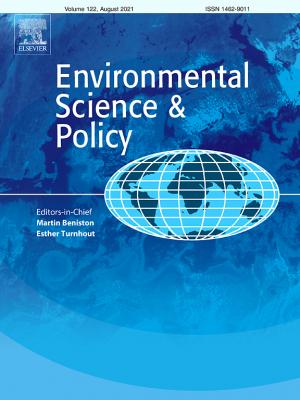 cover of Environmental Science and Policy journal
